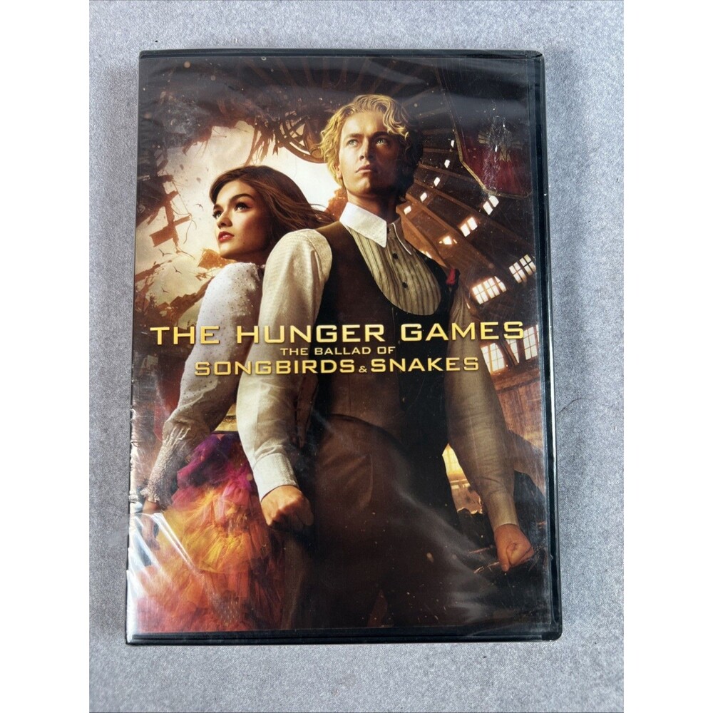 New! The Hunger Games: the Ballad of Songbirds & Snakes (DVD, 2023, WS) Sealed